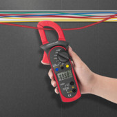 ST201 skaitmeninių gnybtų matuoklių multimetras su kintamosios srovės / nuolatinės srovės įtampos testeriu, srovės varžos tranzistoriaus bandymo daugiametis galios matuoklis