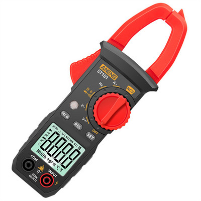 ANENG ST181 digitaalne klambrimõõtur alalis-/ vahelduvvoolu 4000 loendurit, multimeeter, ampermeeter, pinge tester, auto amprit Hz mahtuvus NCV oomi test