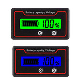 Indicator de capacitate a contorului de putere a bateriei Tester de tensiune de economisire a energiei electrice portabil digital pentru lumină verde