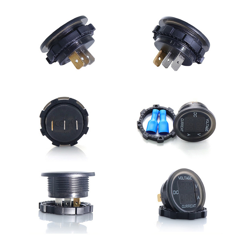 Universaalne DC 9V kuni 48V 10A digitaalne voltmeeter Ampermeeter pinge voolumõõtja LED-ekraani mõõtmine 12V 24V 36V elektrilise Je10 jaoks