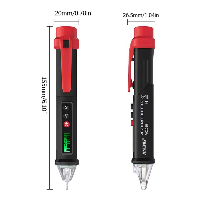 Pocket Voltage Tester Non-Contact Voltage Tester Sensitivity Electric Tester Drop Drop Shipping