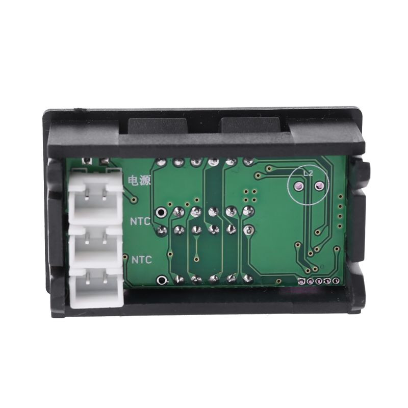 Dc 5V-80V Precision Dual Display Digital Termometrs Monitor Panel Meter 2 N Dropship
