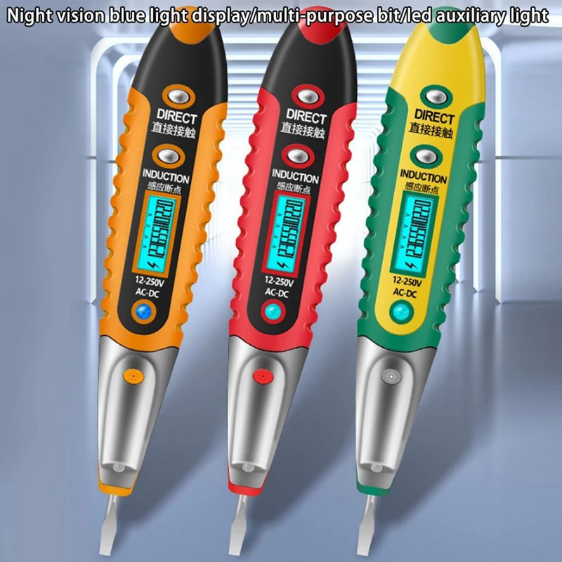 Pen Tester ANENG Stilo de măsurare a electricității Detector de tensiune prin inducție fără contact Tester Pen Tester Creion Instrumente de afișare LCD