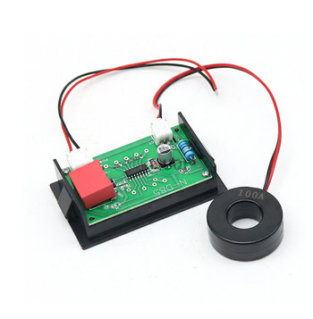 Το αμπερόμετρο ψηφιακής οθόνης D85-A AC μπορεί να μετρήσει 0-100A ενσωματωμένη εγκατάσταση ψηφιακού αμπερόμετρου LED με διακλάδωση