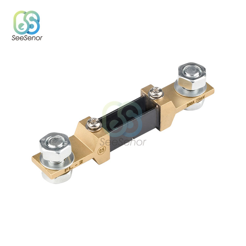 Išorinis šuntas FL-2 300A 200A 75 mV srovės matuoklis šunto varža, skirta skaitmeniniam voltmetro ampermetro vatmetro ampermačiui