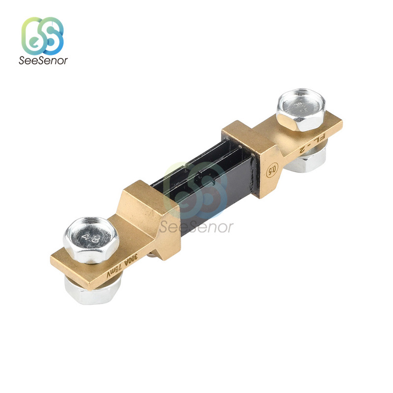 Išorinis šuntas FL-2 300A 200A 75 mV srovės matuoklis šunto varža, skirta skaitmeniniam voltmetro ampermetro vatmetro ampermačiui