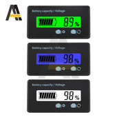 Ένδειξη χωρητικότητας μπαταρίας 7V-100V 6V-73V Μολύβδου-οξέος Μετρητής τάσης Βολτόμετρο Οθόνη LCD Βολτόμετρο Μετρητής τάσης