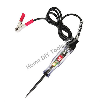 3-70V autós teherautó feszültség áramkör tesztelő digitális kijelző hosszú szonda toll villanykörte gépjármű diagnosztikai eszközök autójavítás