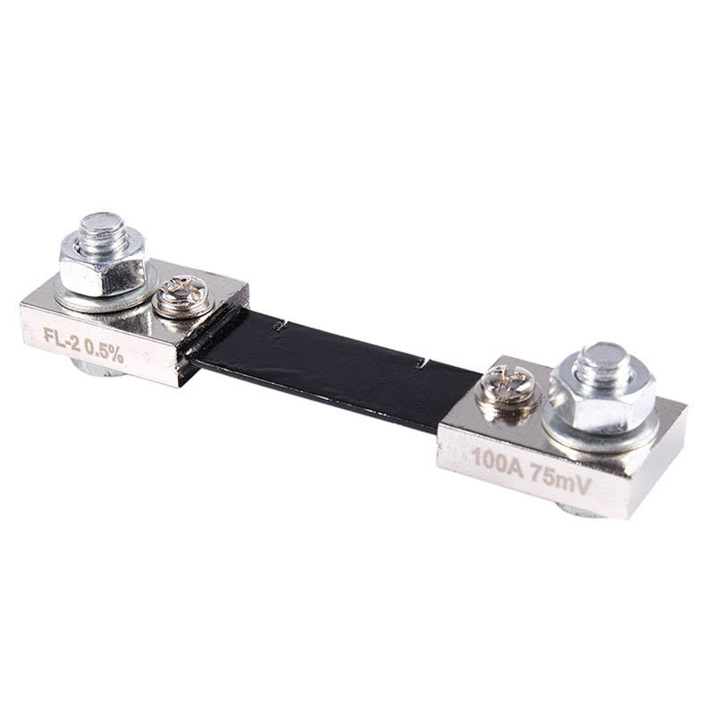 Išorinis 50A/100A ampermetro šunto rezistoriaus srovės matuoklio šuntas skaitmeninio voltmetro ampermetro vatmetro matuokliui