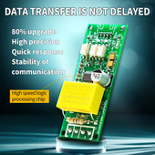 PZEM-004T 100A kintamosios srovės skaitmeninis daugiafunkcis matuoklis, vatas, galia, voltas, amperas, srovės tikrinimo modulis, impulso funkcija + adatos išdėstymas