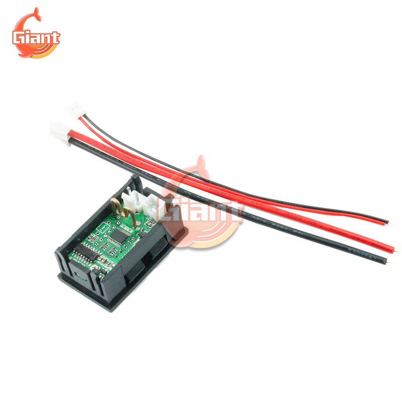 Uus DC4-30V 0,36" 5-kohaline 0-3A alalisvoolu ampermeeter digitaalne voolu paneelmõõtur Ampermõõtur Tester detektor LED-ekraan Sisseehitatud šunt