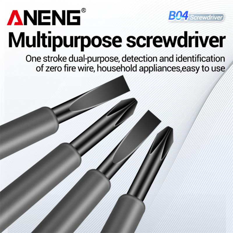 Digitālais sprieguma testeris pildspalva Elektriskais voltmetrs Strāvas detektors Sprieguma mērītāji Maiņstrāva Bezkontakta Mājas Piederumi Instrumenti Skrūvgriezis