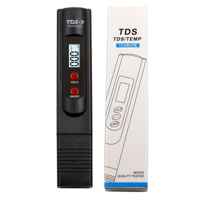Vandens kietumo prietaisas TDS testeris, akvariumo baseino vandens kokybės grynumo tikrinimo rašiklis