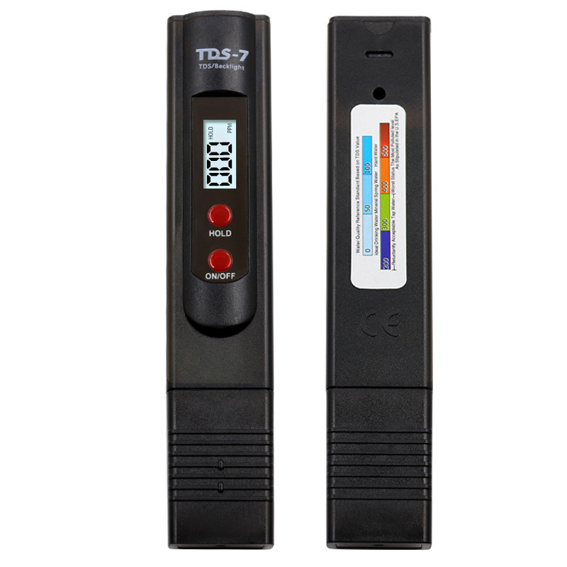 Vandens kietumo prietaisas TDS testeris, akvariumo baseino vandens kokybės grynumo tikrinimo rašiklis