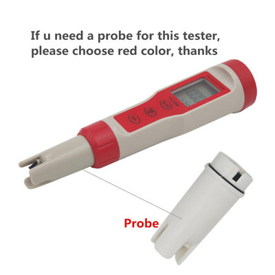 PH mjerač, zamjenska staklena elektroda sonde za PH/TDS/EC/mjerač temperature