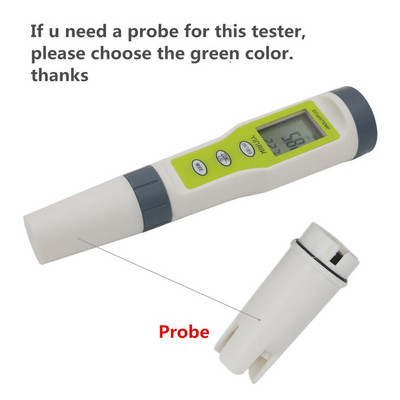 PH mjerač, zamjenska staklena elektroda sonde za PH/TDS/EC/mjerač temperature