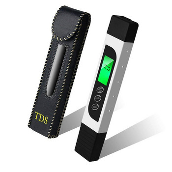 TDS Meter Тестер за качество на водата TDS EC&Temperature Meter 3 в 1 0-9999 ppm Измервател за тест за питейна вода, кафе, плувен басейн