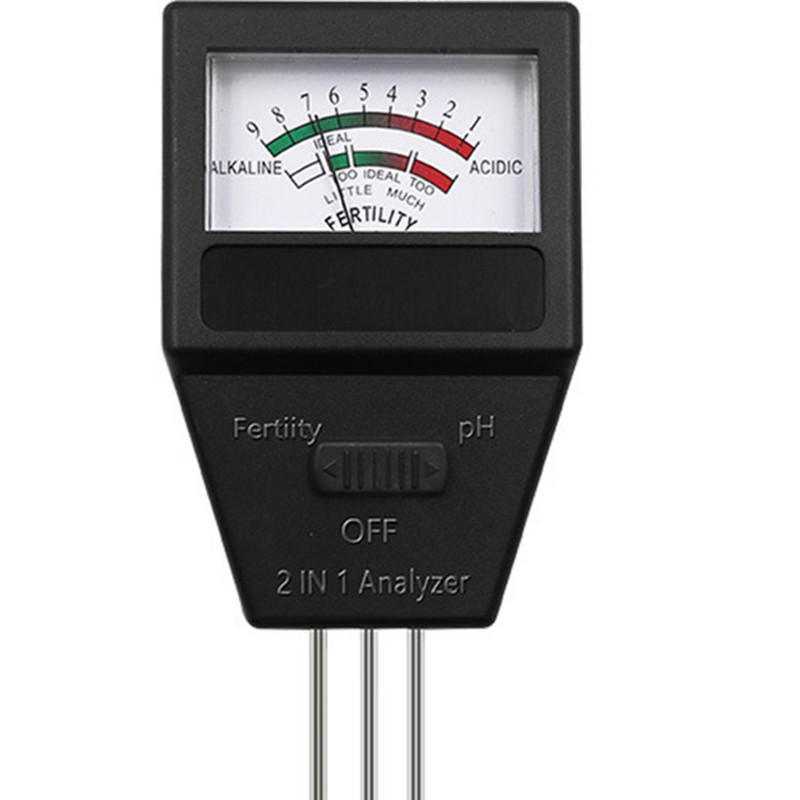 Pinnase PH-meetri tester Pinnase tester PH niiskusemõõtja temperatuur päikesevalguse intensiivsuse mõõtmise analüüs happesuse test