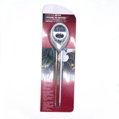 3 vienā Augsnes PH mērītājs Saules gaismas PH testeris Augi Skābuma mitruma PH monitors Detektors Dārza Ziedi Augsnes mitruma sensora mērītājs