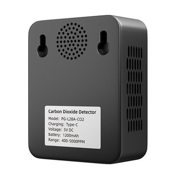 5 in1 CO2 Meter Цифров въглероден двуокис USB Air HCHO детектор Многофункционален газов анализатор Температура Влажност Монитор за качество