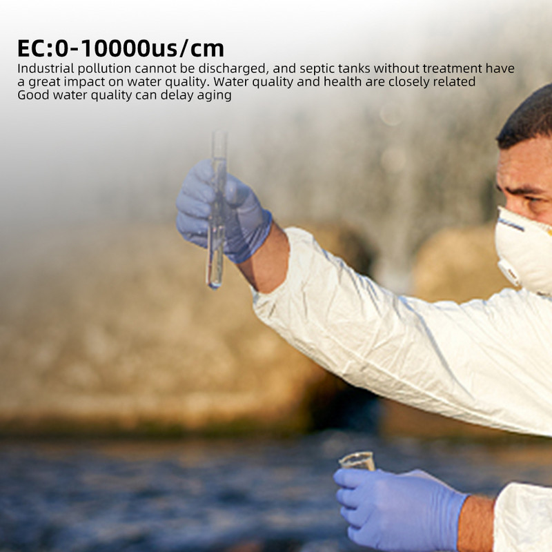 PH matuoklis 0,01 didelio tikslumo PH/TDS/EC/temperatūros matuoklis skaitmeninis vandens kokybės monitoriaus testeris, skirtas akvariumams baseinams geriamajam vandeniui