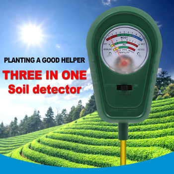 Градинско растение Влажност на почвата PH метър Хигрометър Сонда Тест за поливане За експеримент Вътрешен външен анализатор на почвената влага Детектор