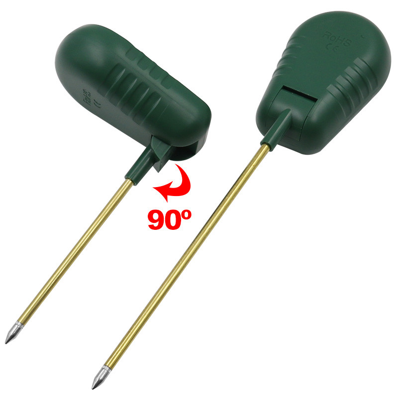 Dārza augu augsnes mitruma PH mērītāja higrometra zondes laistīšanas tests eksperimentam iekštelpu āra augsnes mitruma analizatora detektors