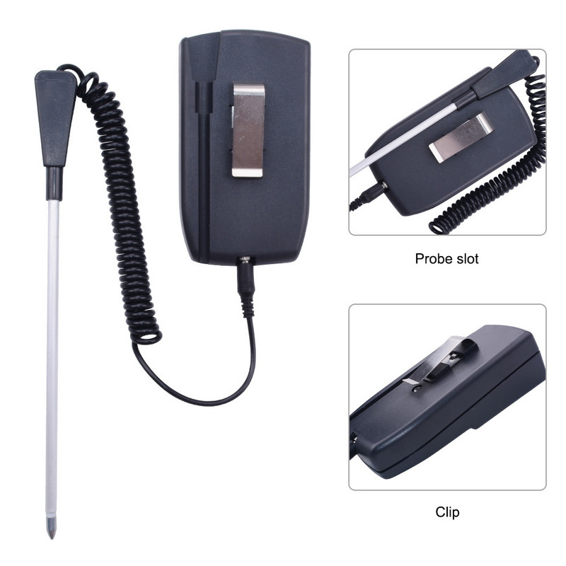 Razdvojeni PH mjerač tla Biljno cvijeće Tip pokazivača Vanjski detektor tla PH Tester Mjerač kiselosti Analizator za vrt