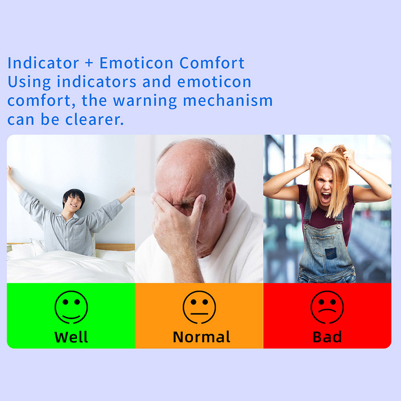 WiFi Graffiti óra Kompakt hőmérséklet- és páratartalom-érzékelő PT19DW Intelligens elektronikus hő-higrométer otthoni érzékelő