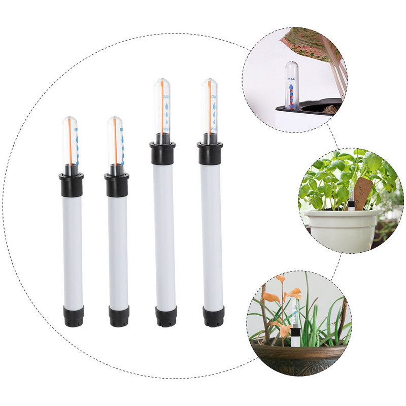 Drėgmės indikatorius, vandens lygio plūduras, skalės priminimas apie vazonus