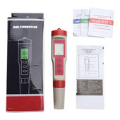 Ψηφιακός μετρητής PH 4 σε 1 με λειτουργία ATC PH/TDS/EC/Temp ±0,05 Ακρίβεια pH 0-14,0 Εύρος μέτρησης pH Φορητό