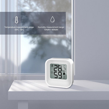 Μίνι ψηφιακό θερμόμετρο υγρόμετρο υψηλής ακρίβειας Ηλεκτρονικό θερμόμετρο υγρόμετρο για αποθήκες οικιακών γραφείων