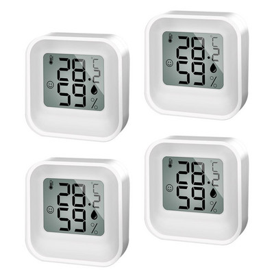 Μίνι ψηφιακό θερμόμετρο υγρόμετρο υψηλής ακρίβειας Ηλεκτρονικό θερμόμετρο υγρόμετρο για αποθήκες οικιακών γραφείων