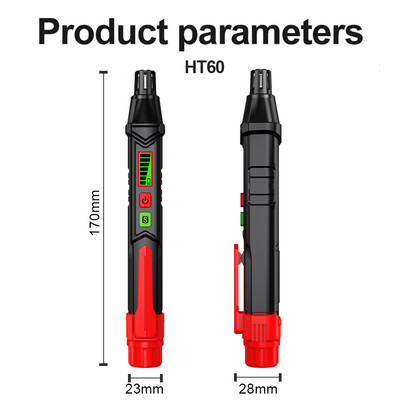Rašiklio tipo degiųjų dujų nuotėkio detektorius 0-1000 PPM garso ir ekrano signalas Degiųjų degiųjų gamtinių dujų PPM matuoklis CH4 CO ieškiklis