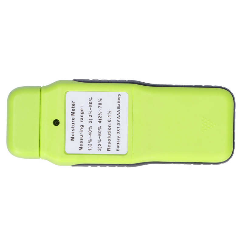 higrometru Tester digital de umiditate LCD portabil, de mână, lemn, cherestea, detector de umiditate, accesoriu, umiditate