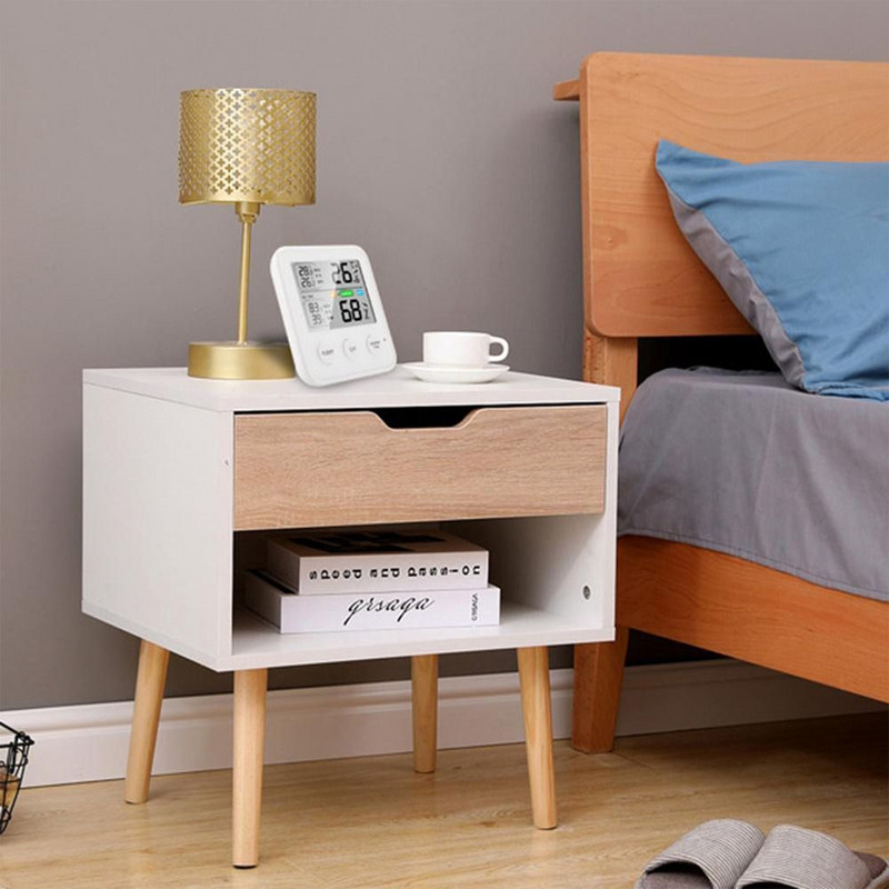 Vidaus kūdikių kambario oro stoties LCD temperatūros jutiklis Skaitmeninis termo-higrometras Elektroninis termometras Higrometras