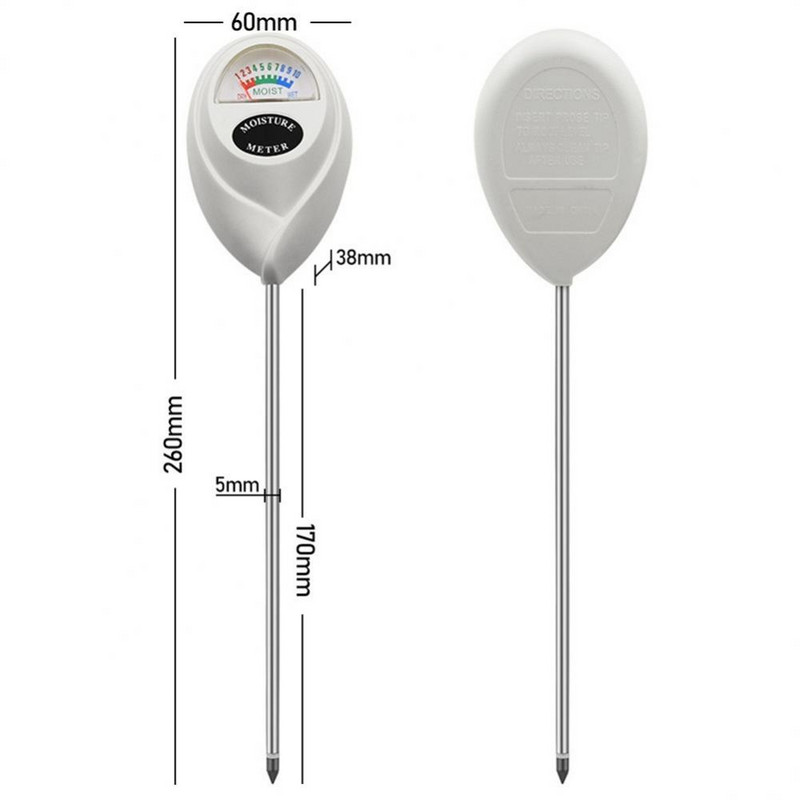 Pinnase niiskusemõõtur Professionaalne hügromeeter, korrosiooni ennetav vee määramine pinnase tester, täpne