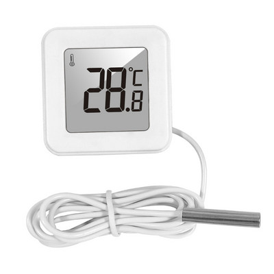 Mini digitaalne hügromeetrimõõtur sisetermomeeter, LCD-monitori välistemperatuuri õhuniiskuse mõõtja niiskuse kasvuhoone jaoks