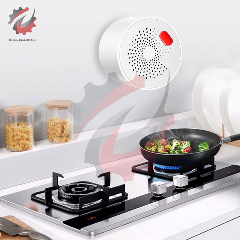 AC110-230V Tuya Wifi gamtinių dujų jutiklis, degus buitinis išmanusis Lpg dujų signalizacijos detektorius, nuotėkio jutiklis, gaisrinės saugos išmanusis namas