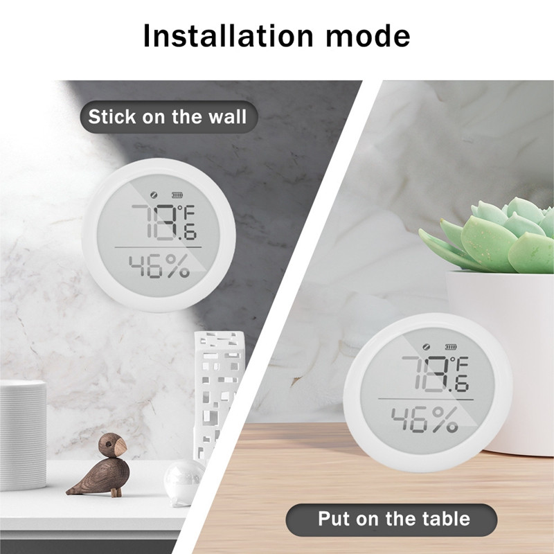 Za Tuya Zigbee inteligentni mjerač temperature i vlage, senzor, digitalni senzor za temperaturu i vlagu, detektor