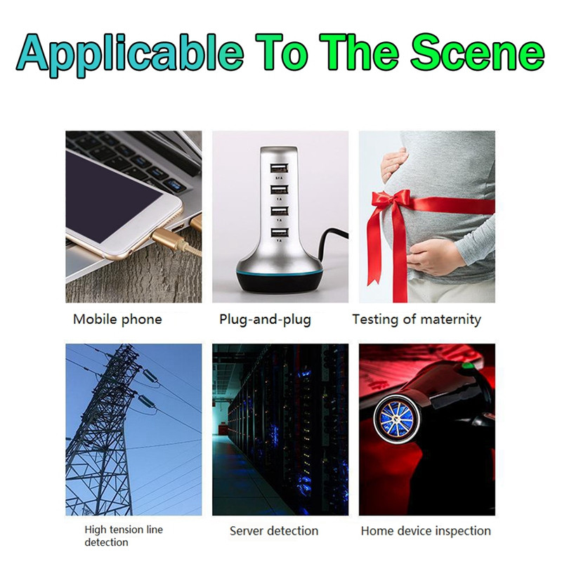 Elektromagnetinės spinduliuotės testeris Daugiafunkcis skaitmeninis LCD detektorius, skirtas namų lauko juodai