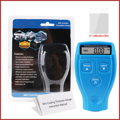 RZ automašīnu krāsas biezuma mērītājs gm200a automašīnu krāsas biezuma mērītājs automašīnām pārklājuma mērītājs automašīnu krāsas izgatavošanas testeris 1,8 mm