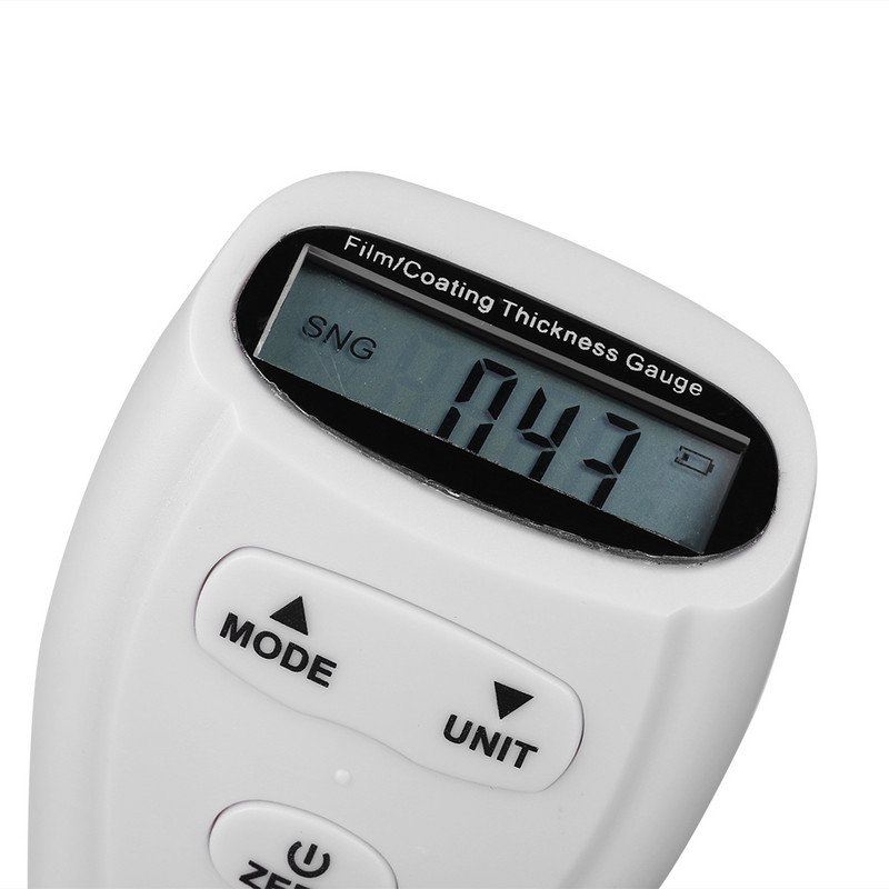 Dangos storio matuoklis Automobilių dažų Dangos storio testeris Automobilių bandymo įrankis Dažų storis rusiškas vadovas GM200A