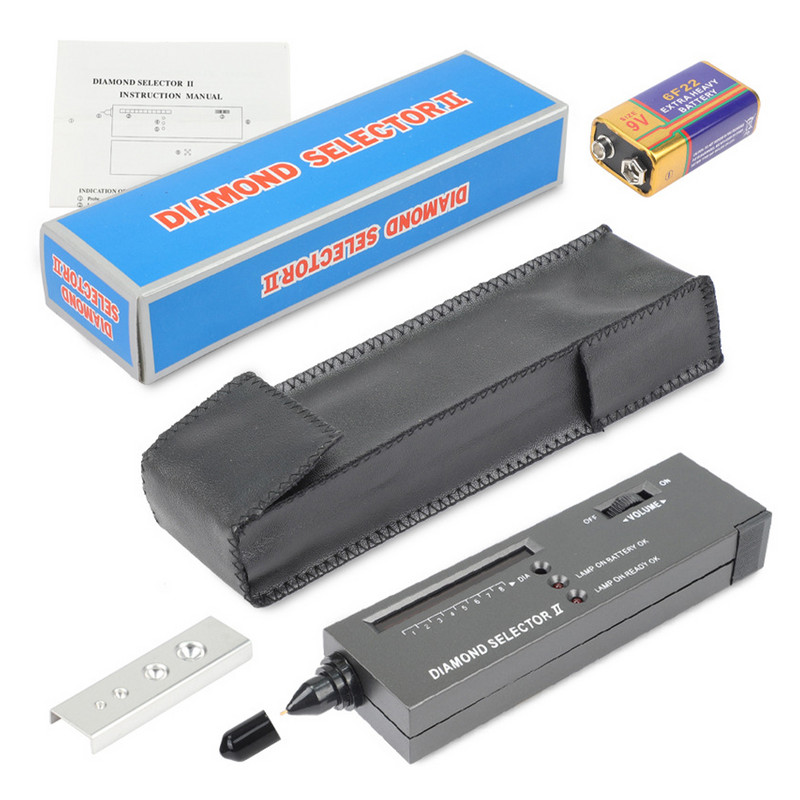 Dijamantna olovka za ispitivanje dijamantnog nakita visoke preciznosti, prijenosni alat za odabir dragog kamenja LED indikatorska olovka za testiranje nakita