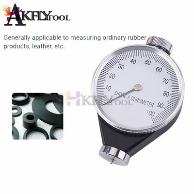 Shore tipo A tipas O tipas D Guminės padangos kietumo matuoklis kietumo matuoklis Matavimo įrankiai 0-100 HA(A) Shore padangos kietumo matuoklis