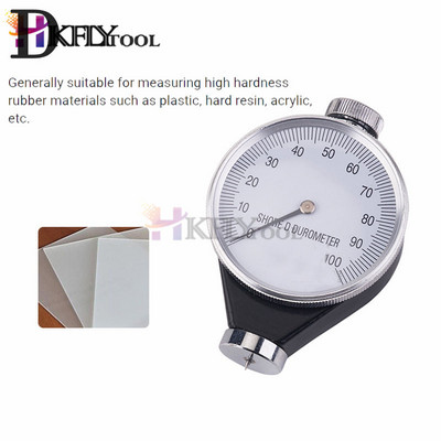 Shore tipo A tipas O tipas D Guminės padangos kietumo matuoklis kietumo matuoklis Matavimo įrankiai 0-100 HA(A) Shore padangos kietumo matuoklis