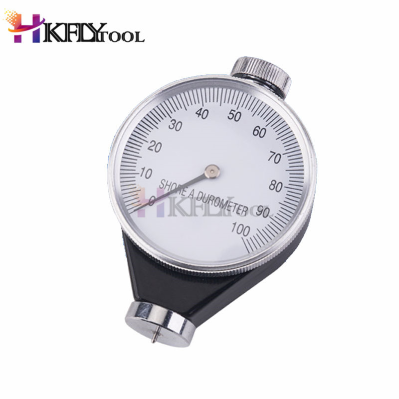 Shore tipo A tipas O tipas D Guminės padangos kietumo matuoklis kietumo matuoklis Matavimo įrankiai 0-100 HA(A) Shore padangos kietumo matuoklis