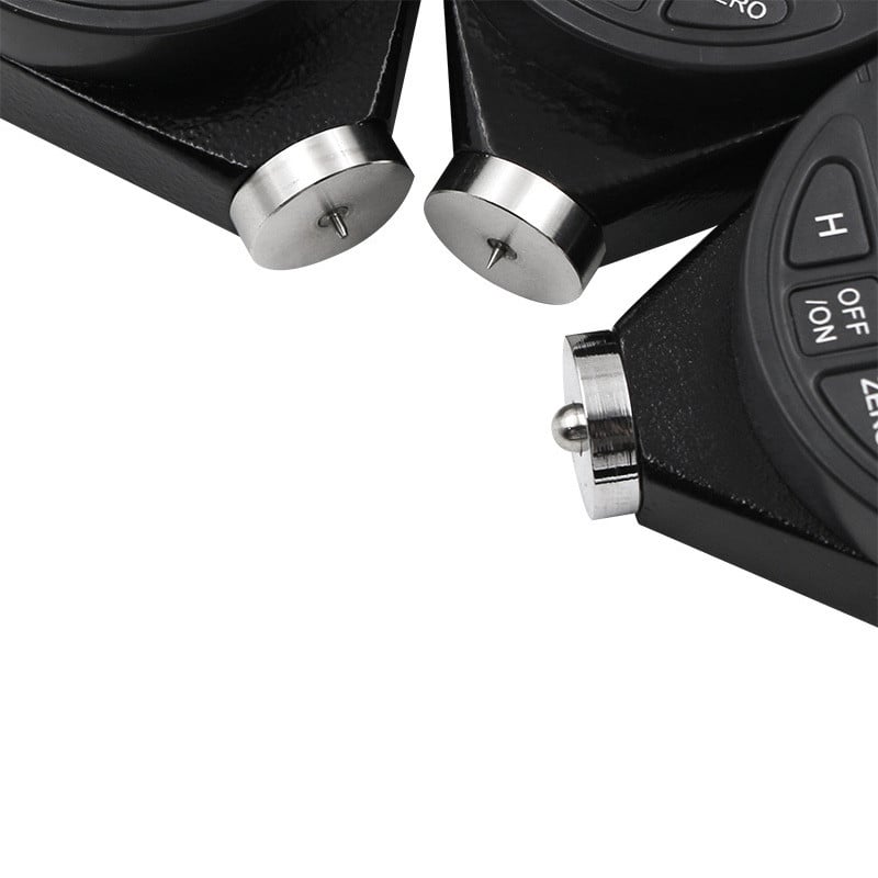 Kietumo matuoklis LCD ekranas Shore 0-100 A/C/D skaitmeninis Shore Durometras Sklerometras Gumos kietumo matuoklis Pastraipa