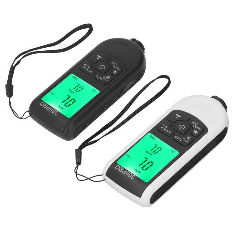 0-2000um dažų storio matuoklio dangos gylio matuoklis su skaitmeniniu ekranu transporto priemonėms