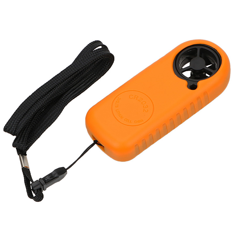 Rankinis vėjo termometras 0–30 m/s anemometras, kišeninis išmanusis vėjo greičio matuoklis, kovos su imtynių matuoklis Skaitmeninis ekranas